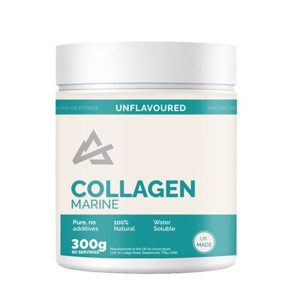 Pure Hydrolysed Marine Collagen Natural Powder - 300g (Unflavoured) Thumbnail